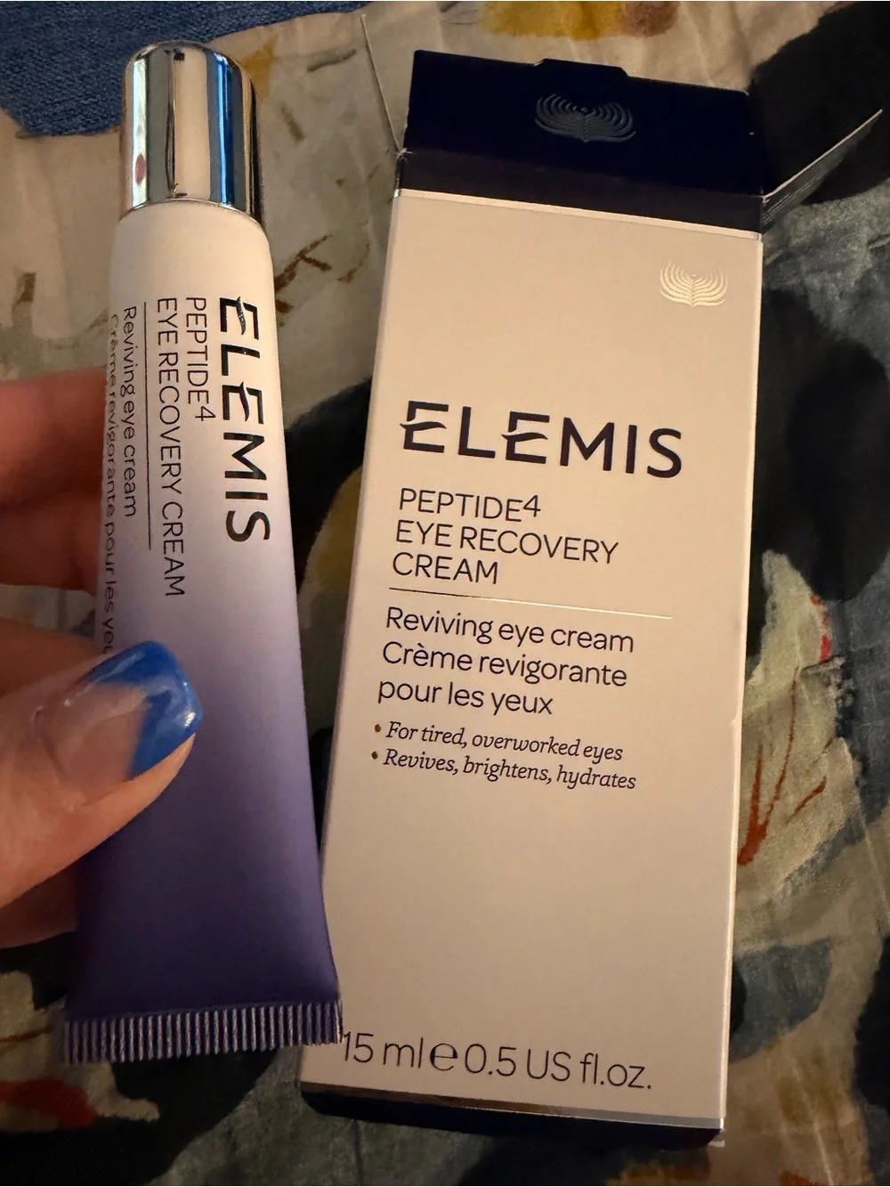 ELEMIS Peptide4 Eye Recovery Cream NIB 15mL/.5 oz